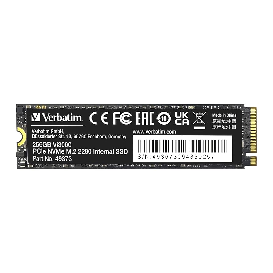 Amazon | Verbatim バーベイタム NVMe PCIe Gen3.0x4 PCIe3.0